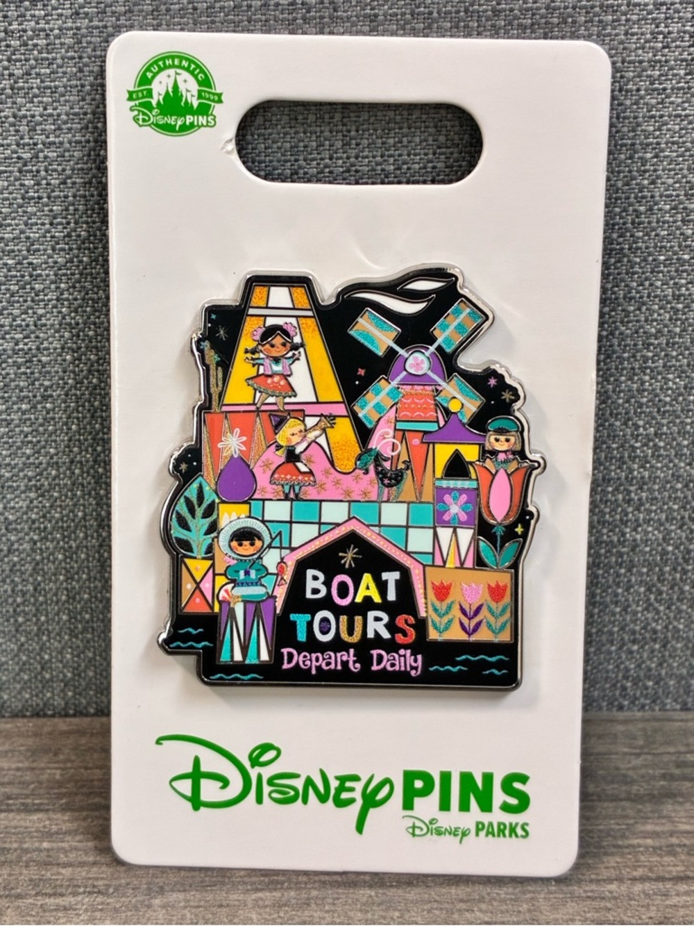 Disney Parks 2024 It’s A Small World Fantasyland Pin